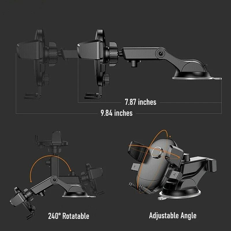 Universal Mount Holder Windshield Stand For IPhone Samsung GPS Car Phone Holder Stand 3