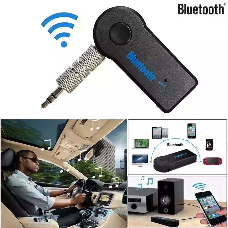 Wireless Bluetooth Audio Stereo Music Car Receiver Adapter Upgrade Your Ride With Seamless Connecti 1