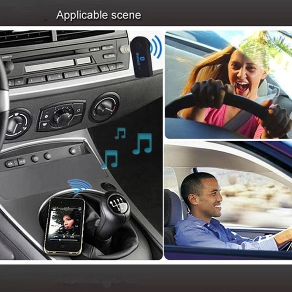 Wireless Bluetooth Audio Stereo Music Car Receiver Adapter Upgrade Your Ride With Seamless Connecti 2