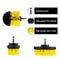 Power Scrubber Drill Attachments Drill Brush For Carpet Tile Grout Cleaning HeavyDuty Cleaning Tool 7