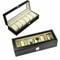 PU Leather 6 Slots Watch Box Jewelry Storage Watch Case Display Case Great Gift For Him And Her 9
