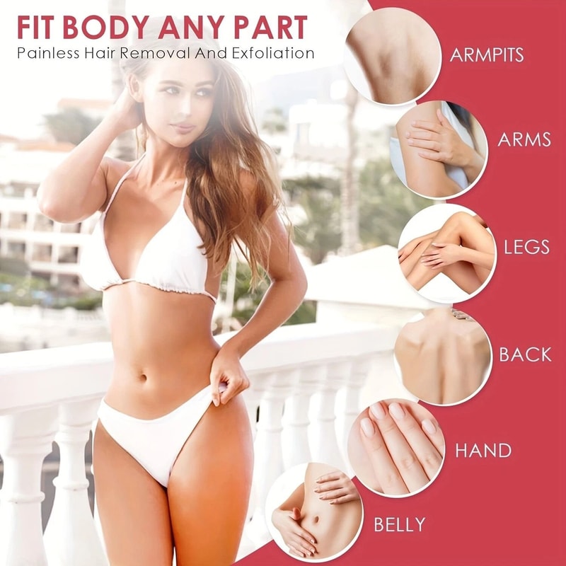 Eraser Epilators Physical Crystal Hair Removal Painless Magic Hair Remover For Effortless Skin Care 9