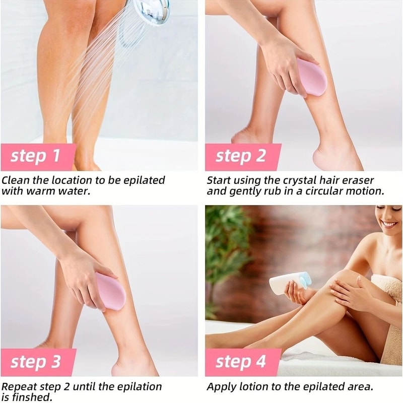 Eraser Epilators Physical Crystal Hair Removal Painless Magic Hair Remover For Effortless Skin Care 4
