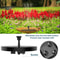 Solar Fountain With Nozzle Solar Power Bird Bath Fountain Pump Upgrade Solar Fountain 6