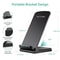 Charging Stand Dock Wireless Fast Charger For IPhone Samsung Galaxy Mobile Phones 7