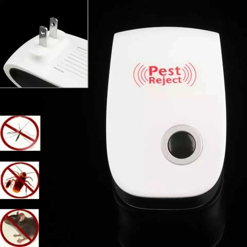 Ultrasonic Pest Reject Pro Repeller Bed Bug Mites Defender Spider Roach Control For Home 5