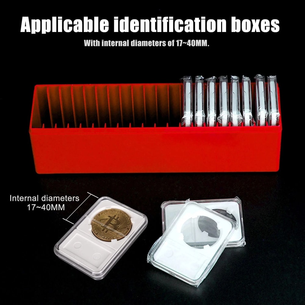 Case For Coin Storage Box Collection Fits Slab Coin Holders Durable And Secure Protection 5