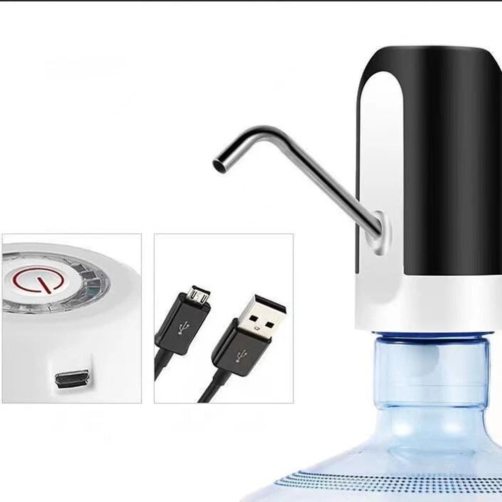 Electric Automatic Universal Water Bottle Switch Pump USB Dispenser For 5 Gallon Bottles Convenient 2