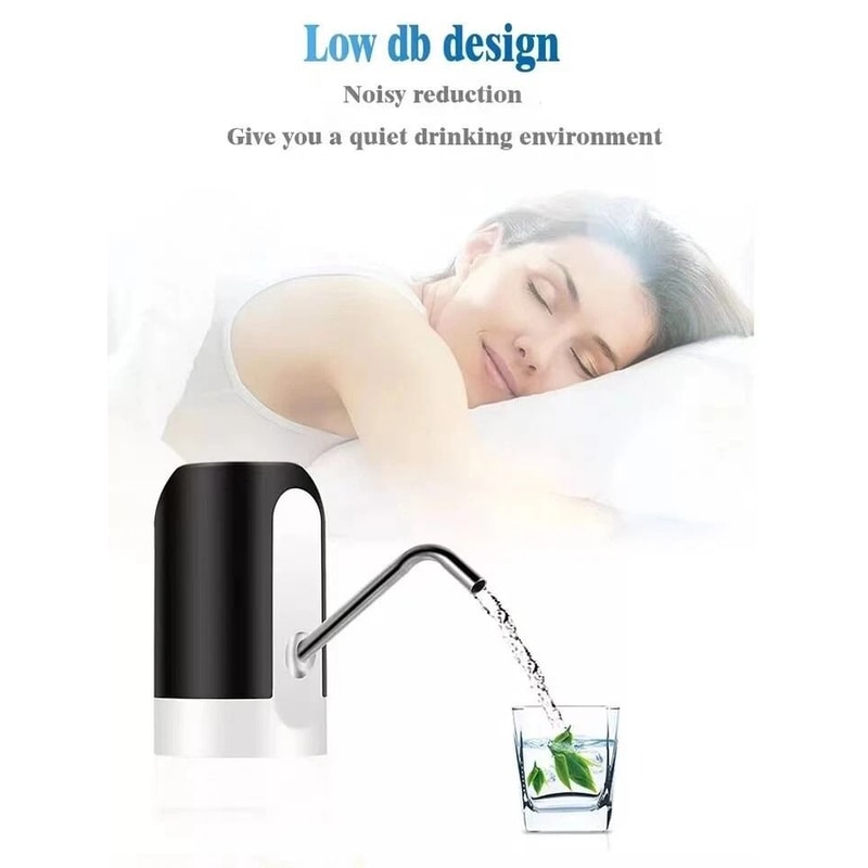 Electric Automatic Universal Water Bottle Switch Pump USB Dispenser For 5 Gallon Bottles Convenient 6