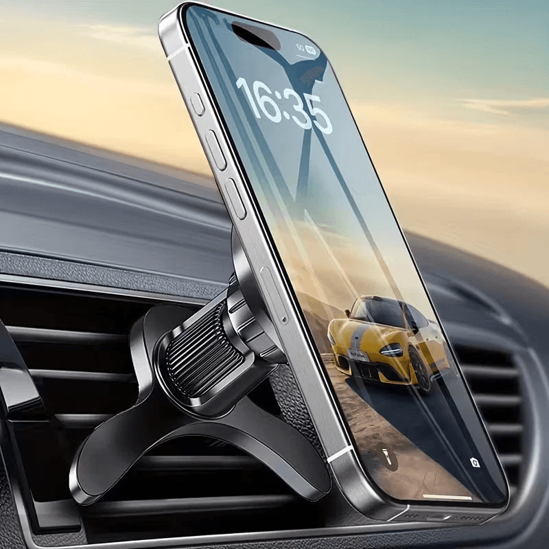 Dashboard Phone Holder Strong Magnetic Mag Safe Air Vent Car Mount Easy Setup For Any Vehicle 0