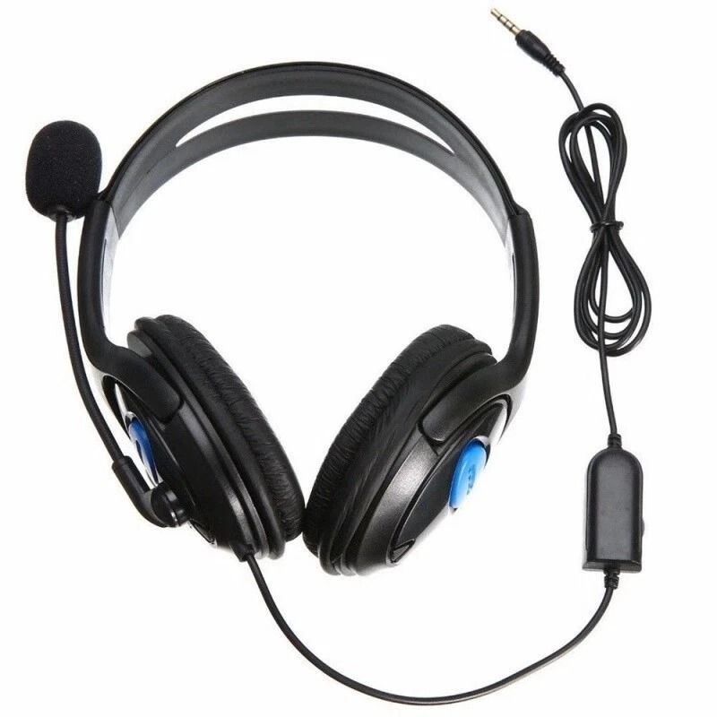 Wired Stereo Bass Surround Gaming Headset For PS4 Xbox One PC NoiseCancelling Mic Enhanced Sound Ex 3