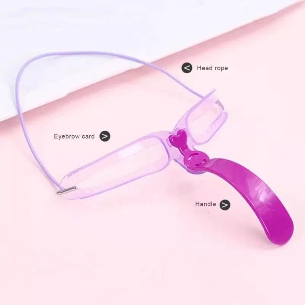 Reusable Eyebrow Shaping Stencils Grooming Shaper Tool 8 Styles Makeup Template 5