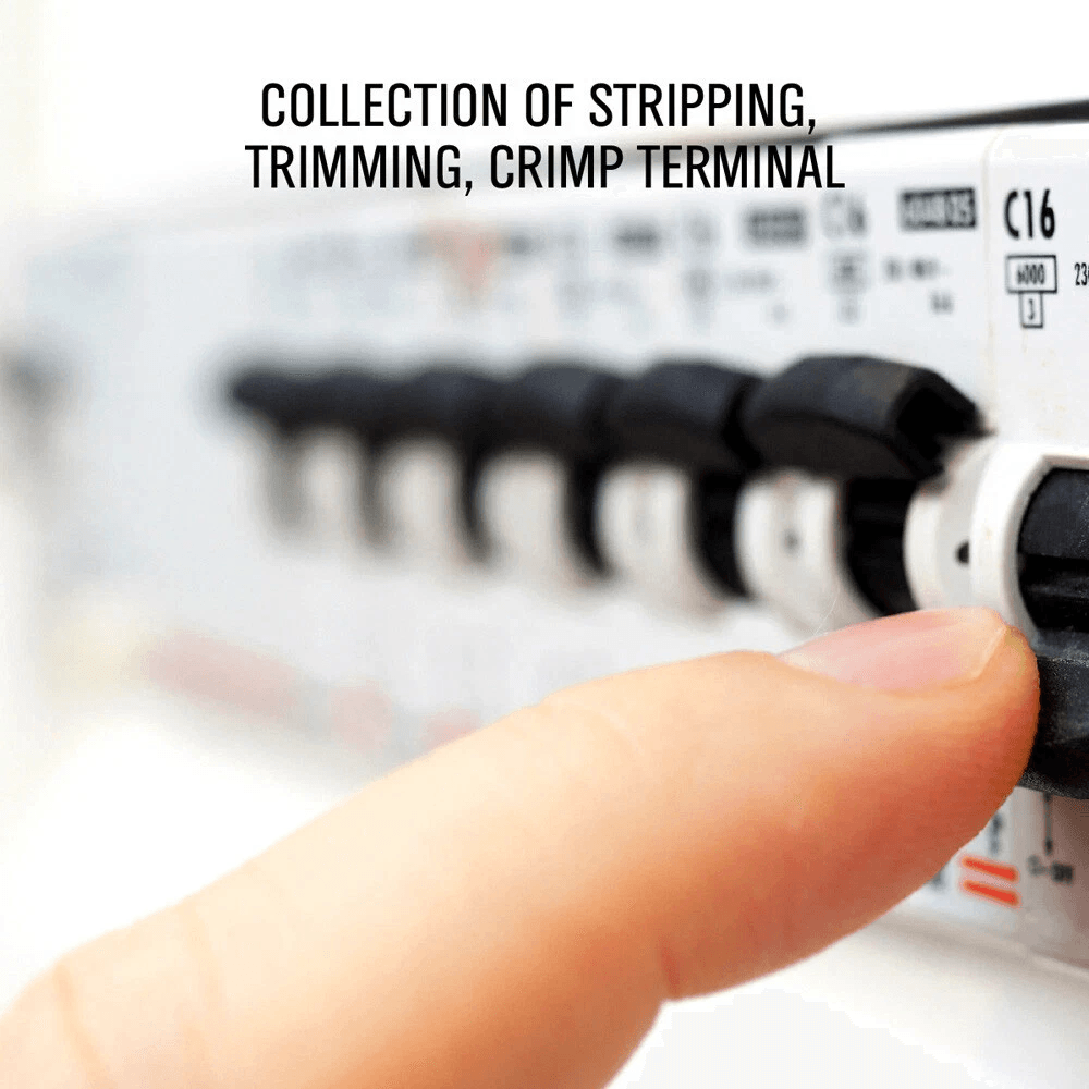 SelfAdjusting Wire Stripper Terminal Tool Crimper Cutter Pliers 1