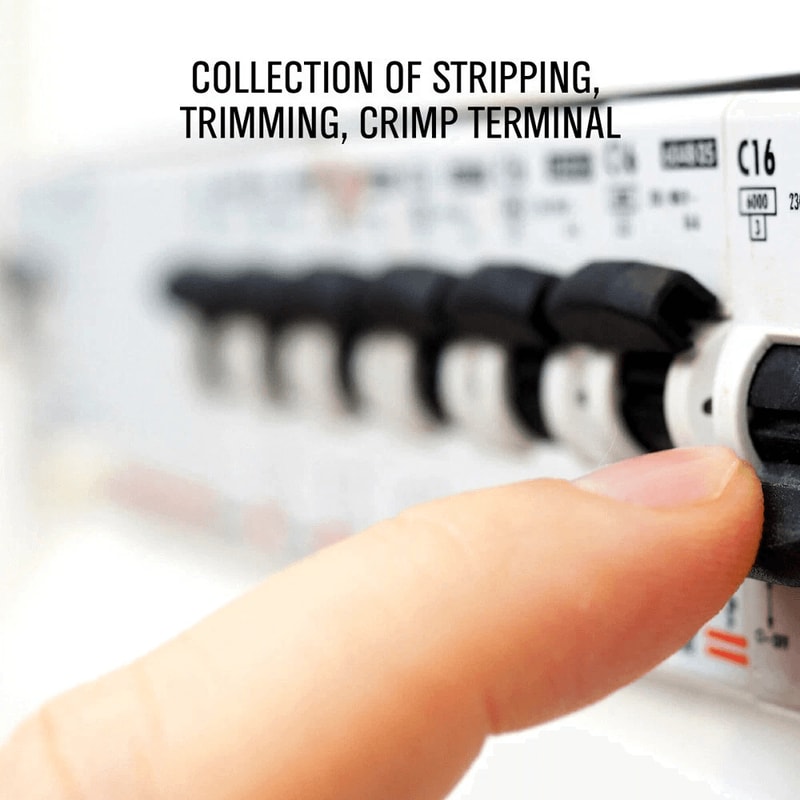 SelfAdjusting Wire Stripper Terminal Tool Crimper Cutter Pliers 1