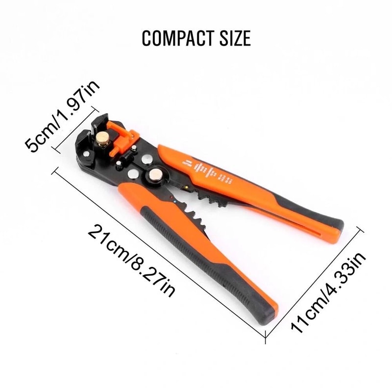 SelfAdjusting Wire Stripper Terminal Tool Crimper Cutter Pliers 11
