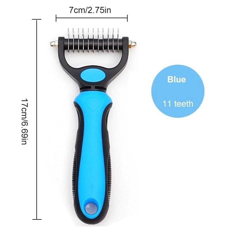 Pet Dog Cat Hair Remover Comb Needle Grooming Brush For Deshedding And Cleaning 6