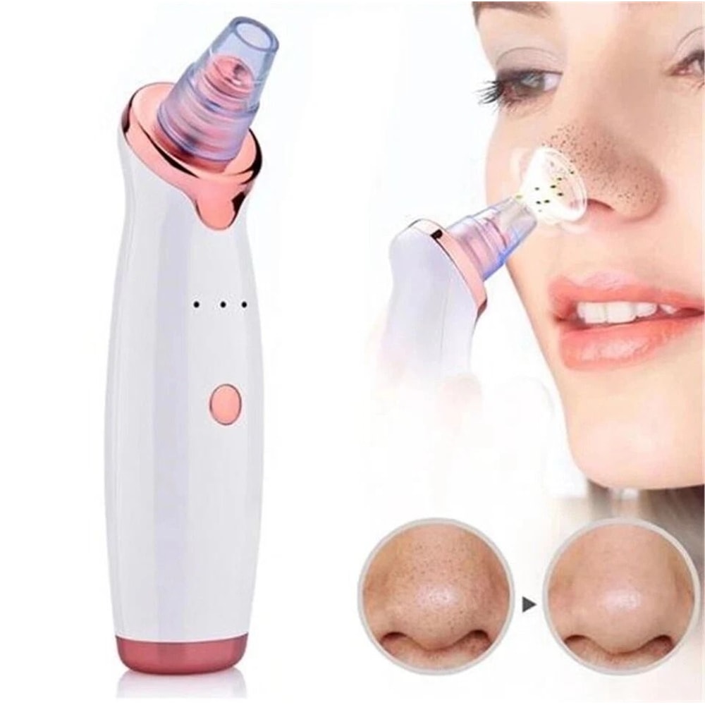 Diamond Dermabrasion Face Cleaner Electric Blackhead Remover Pore Vacuum Suction 1