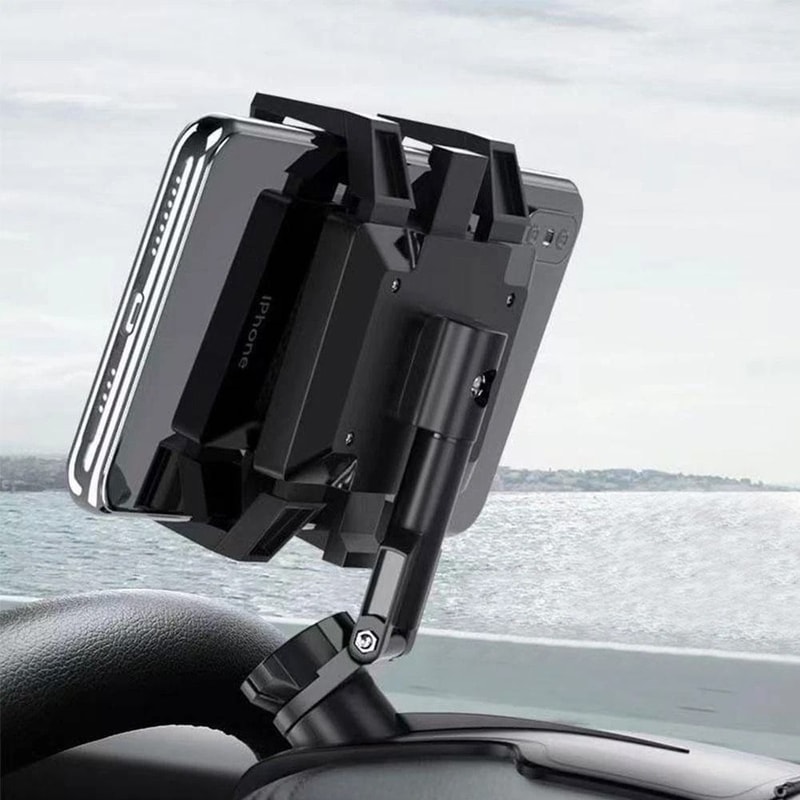 Car Phone Mount Holder For Cell Phones Universal Fit Rotate Secure 1