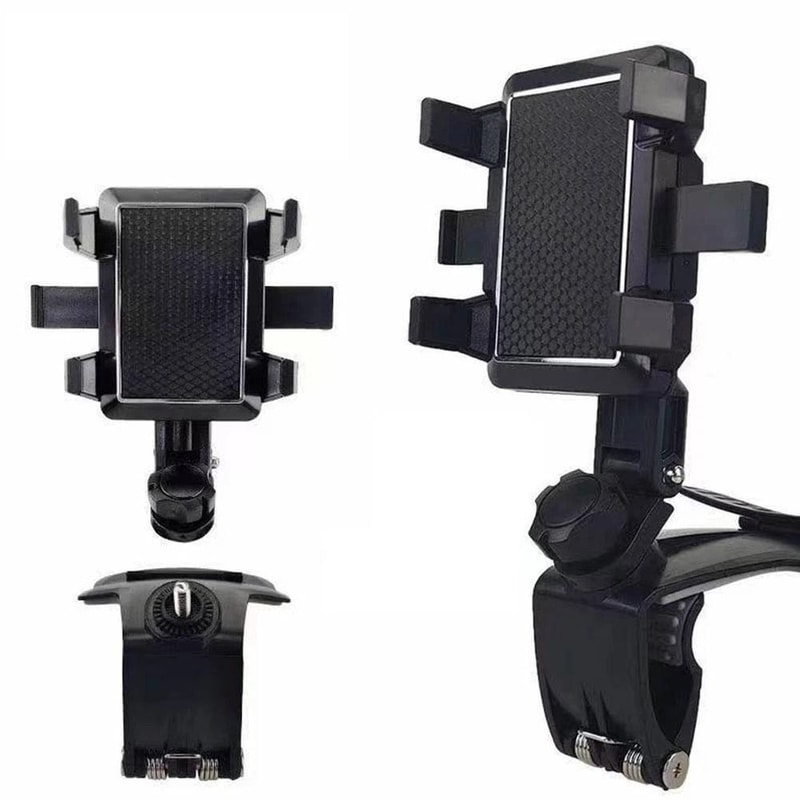 Car Phone Mount Holder For Cell Phones Universal Fit Rotate Secure 6