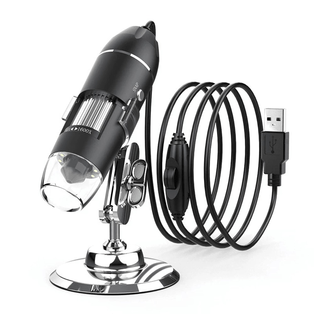 HD USB Microscope Zoom LED Digital Magnifier Endoscope Video Camera 1