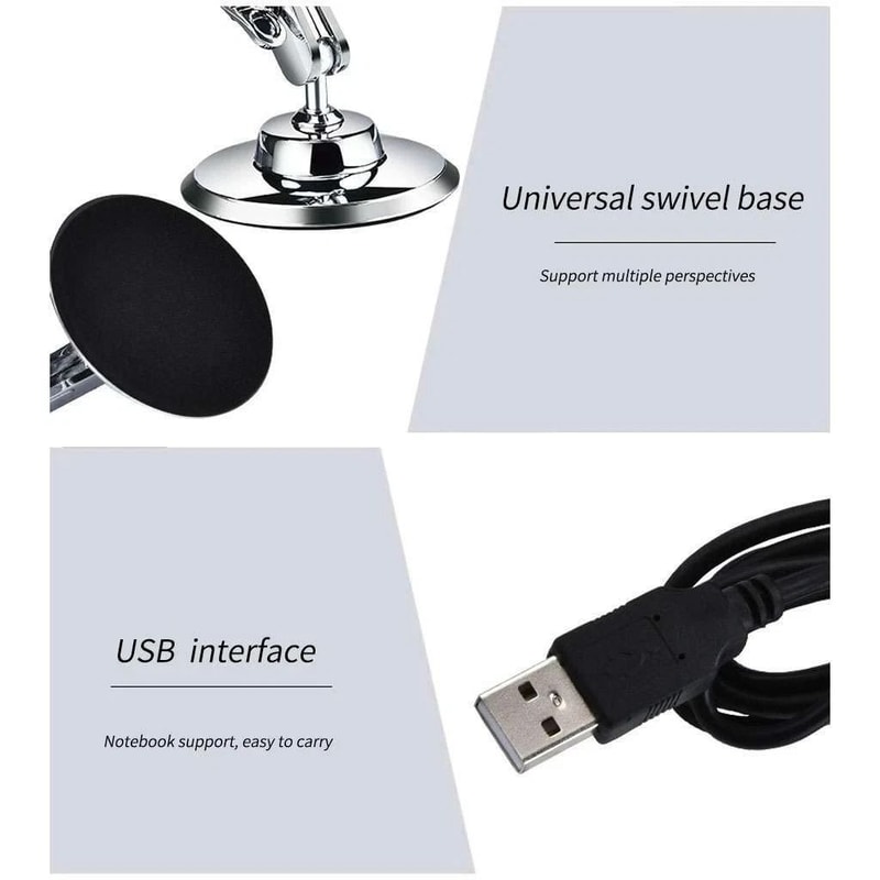 HD USB Microscope Zoom LED Digital Magnifier Endoscope Video Camera 9