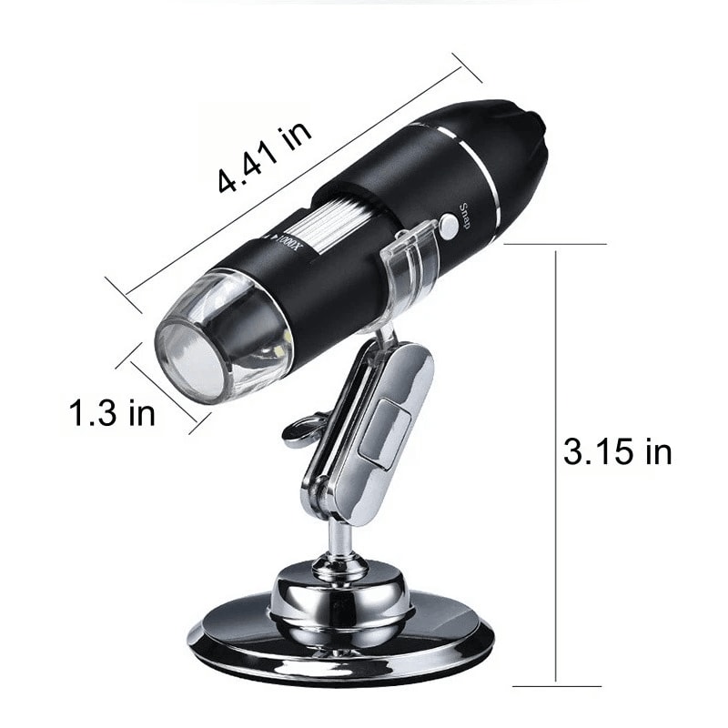 HD USB Microscope Zoom LED Digital Magnifier Endoscope Video Camera 13