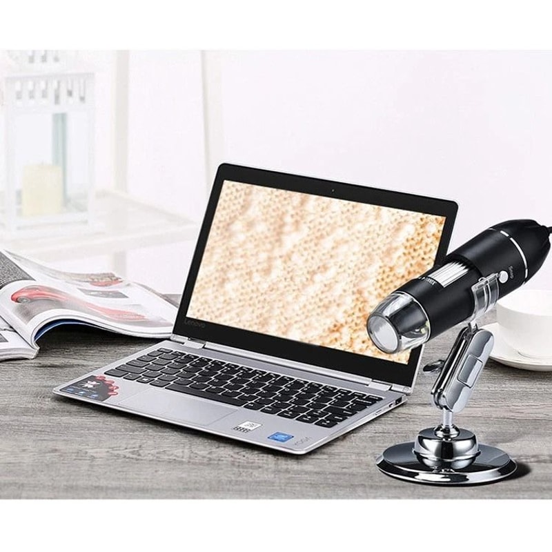 HD USB Microscope Zoom LED Digital Magnifier Endoscope Video Camera 4