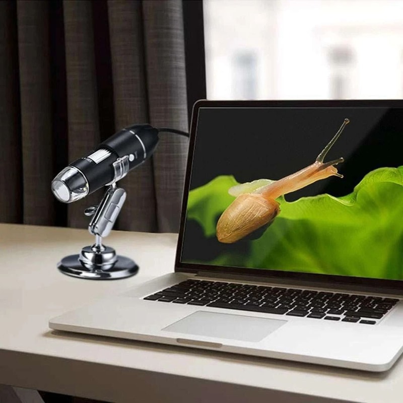 HD USB Microscope Zoom LED Digital Magnifier Endoscope Video Camera 0