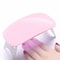 LED Light SUN Mini Nails Lamp Portable UV Nail Dryer For Gel Nails 6W 0