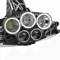 LED Zoom Headlamp USB Rechargeable Flashlight Super Bright Torch Lamp 7