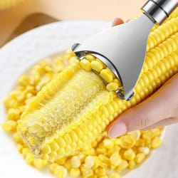 corn cob stripper, stainless steel kitchen cutter, remover thresher tool