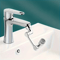 Universal Swivel Spray Faucet Extender Arm Extension Rotate Robotic Tap For Easy Reach 1
