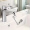 Universal Swivel Spray Faucet Extender Arm Extension Rotate Robotic Tap For Easy Reach 2