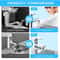 Universal Swivel Spray Faucet Extender Arm Extension Rotate Robotic Tap For Easy Reach 5