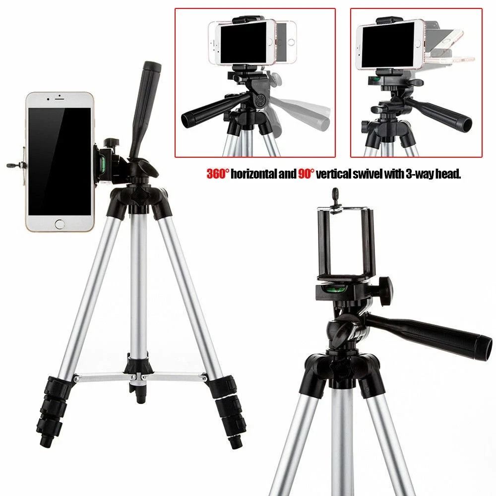 Phone Holder Tripod Stand For Smartphones Professional Camera Tripod With Bag 10