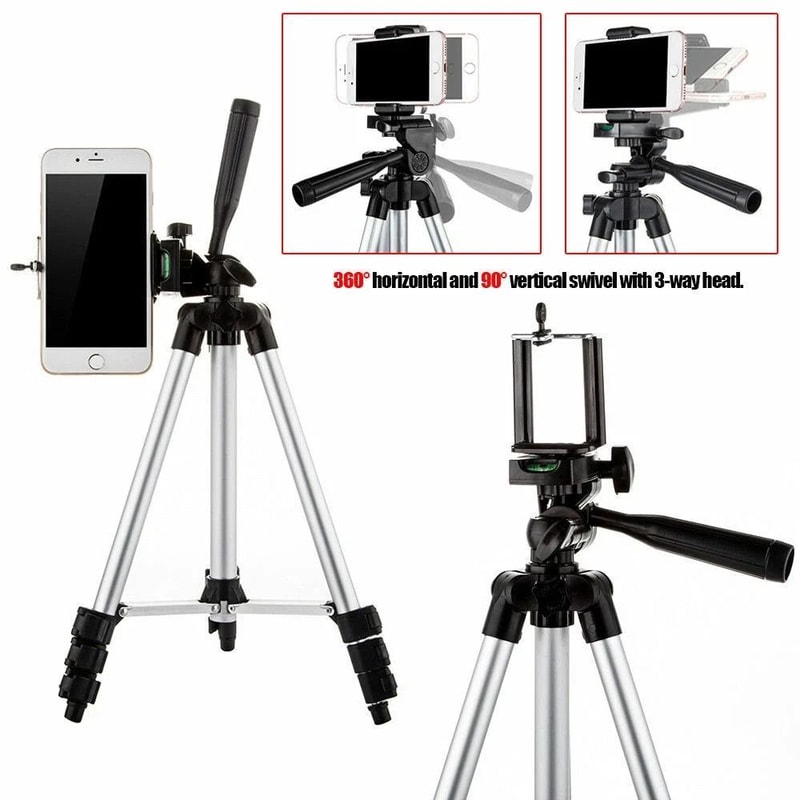 Phone Holder Tripod Stand For Smartphones Professional Camera Tripod With Bag 10