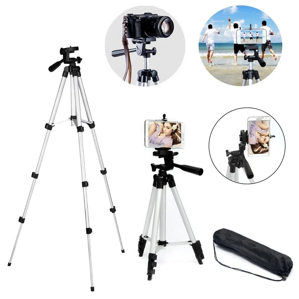 Phone Holder Tripod Stand For Smartphones Professional Camera Tripod With Bag 4