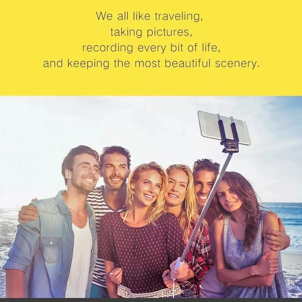 Selfie Stick Tripod Desk Holder Stand For IPhone Samsung Phones 3