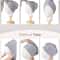 QuickDrying Towel Bath Hat Coral Fleece Shower Cap With Portable Elastic Band For Convenience 2