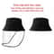 Windproof Fisherman Hat Protective Clear Full Face Antidust Saliva Shield 5