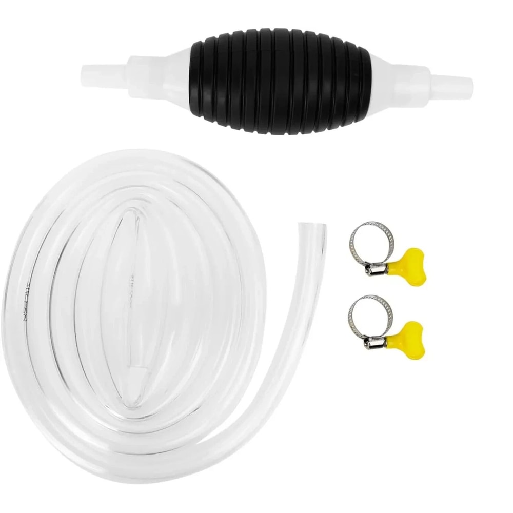 Manual Car Fuel Transfer Pump Portable Hand Siphon Pump For Gasoline Petrol 3