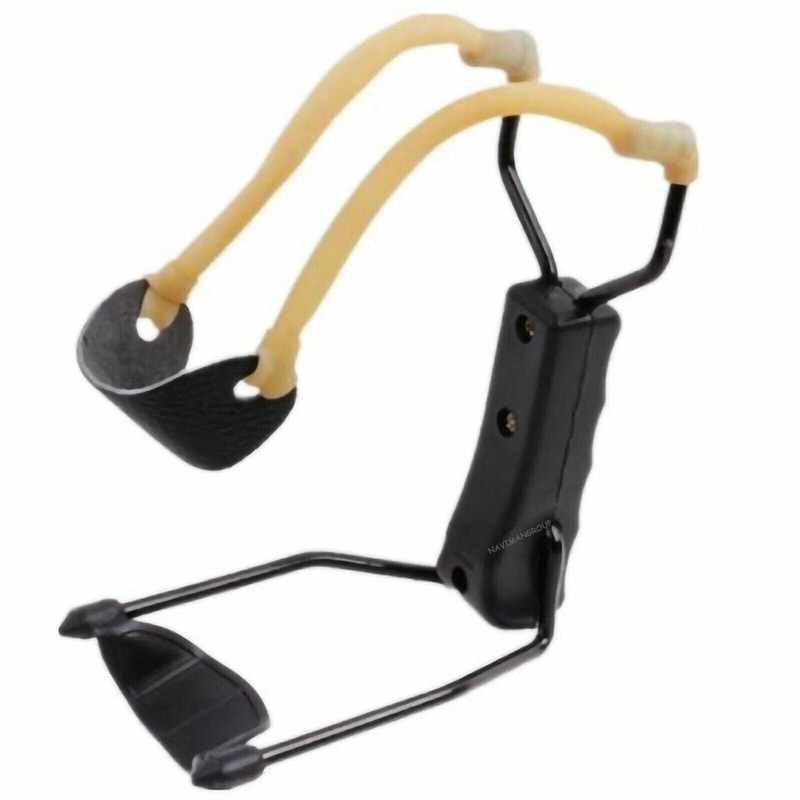Powerful Hunting Sling Shot HIGH VELOCITY FOLDING WRIST SLINGSHOT Compact Catapult For Precision Ta 1