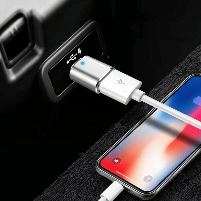 USBC Male To USB A Female Adapter Converter For OTG Type C Android Phones With LED 8