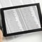Large Full Page Magnifier 4x Magnifying Glass Reading Aid For Books Text 0