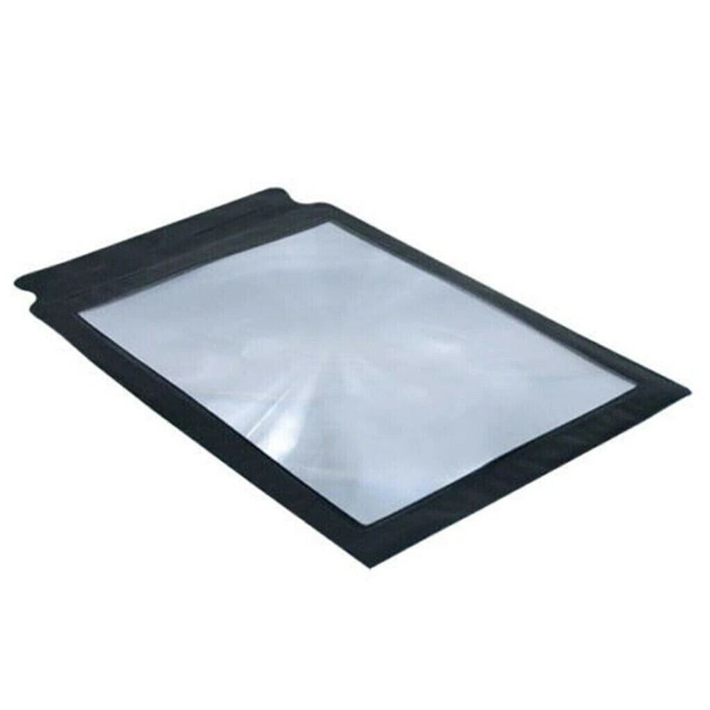 Large Full Page Magnifier 4x Magnifying Glass Reading Aid For Books Text 4