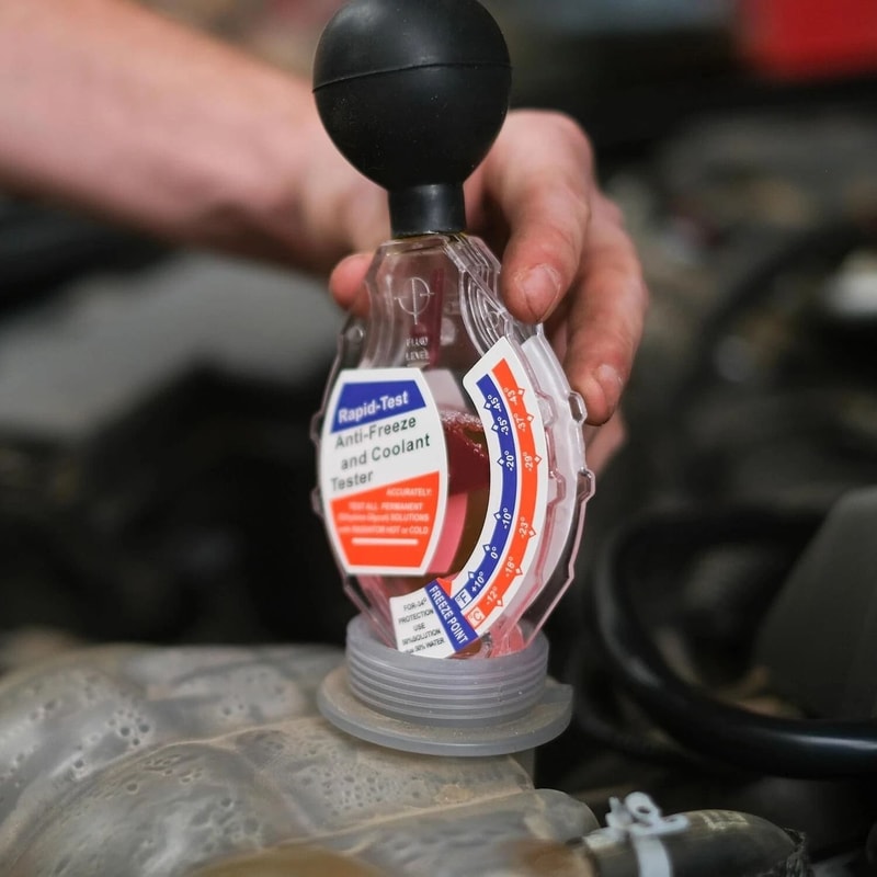 High Accuracy Dial Type Hydrometer Coolant Antifreeze Tester 0