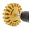 Rubber Pinstripe Eraser Wheel Tool For Drill Car Decal Remover Removes Adhesive Stickers 2