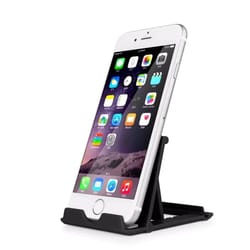 new foldable desk stand holder for cell phones and tablets, adjustable mount cradle