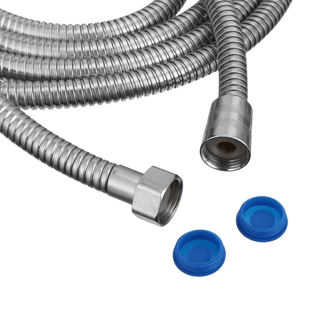 High Pressure Adjustable Chrome Long Shower Hose For Head Handheld Spray 1