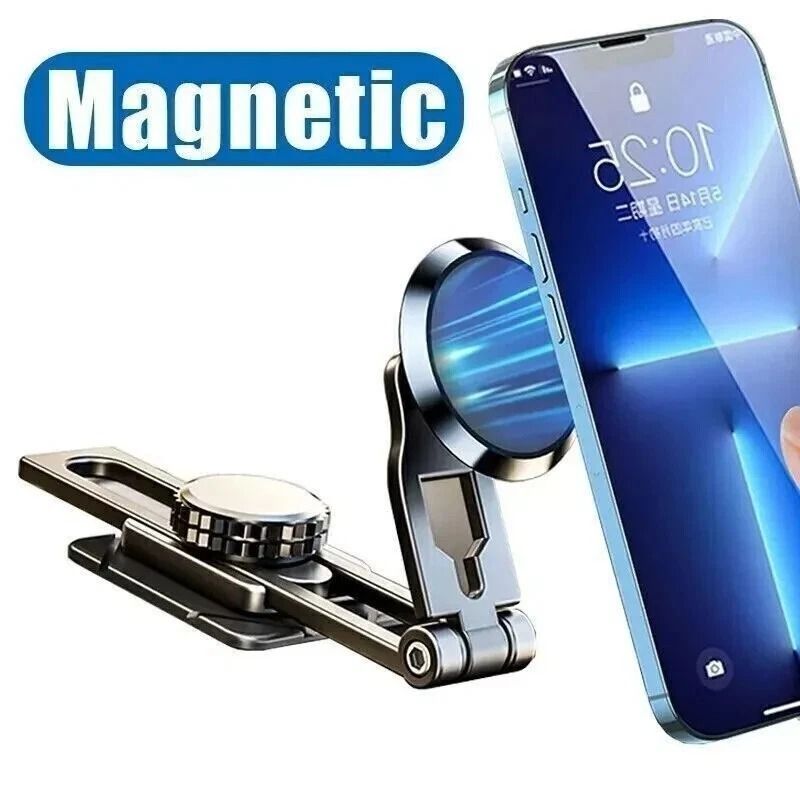 Universal Magnetic Car Mount Rotating Dashboard Holder For Cell Phone 6